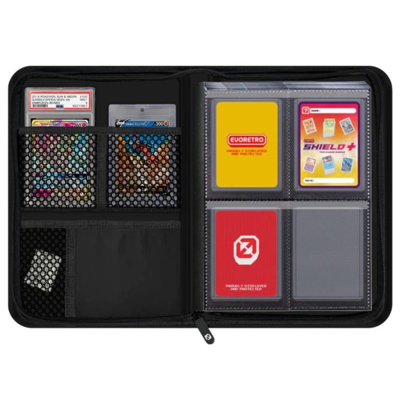 EVORETRO - Shield Compact 96 Topload Cards Binder Black