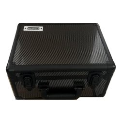 EVORETRO - Graded Card Storage Box Carbon effect for 90 Cards