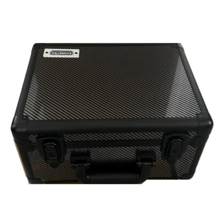 EVORETRO - Graded Card Storage Box Carbon effect for 90 Cards