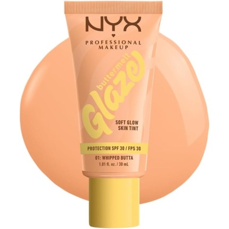 Nyx Professional Makeup Buttermelt Glaze Soft Glow Skin Tint with SPF 30