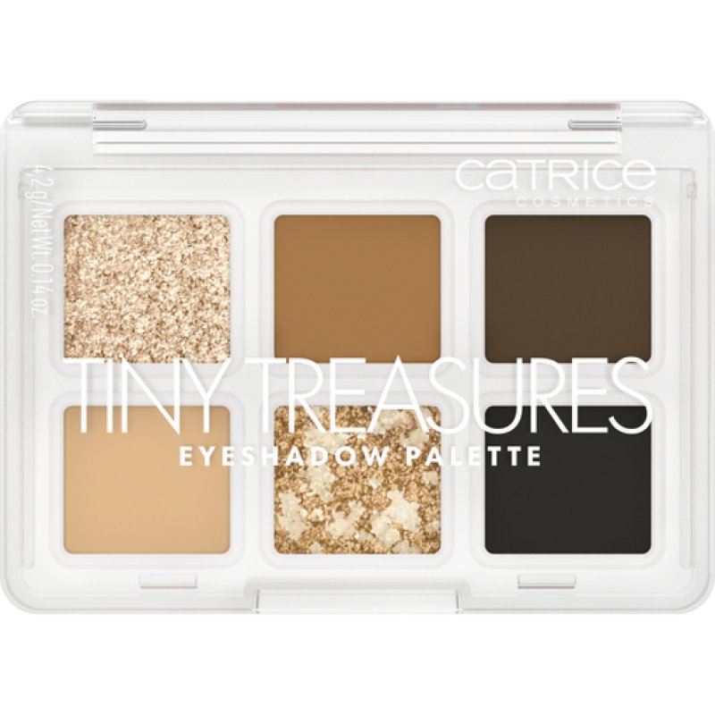Catrice Tiny Treasures Eyeshadow Palette 010 Everyday Essentials - 4.2g