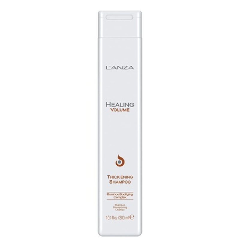 L'ANZA Healing Volume Thickening Shampoo 300ml - Rich in Bamboo Bodifying Complex and Keratin
