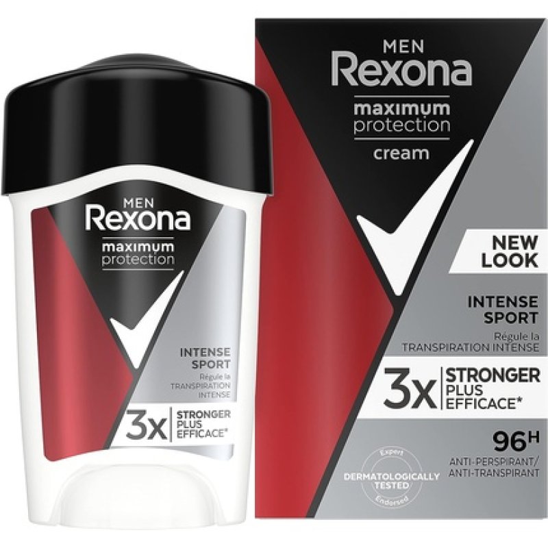 Rexona Men's Intense Sport Deodorant Anti-Perspirant Maximum Protection 45ml