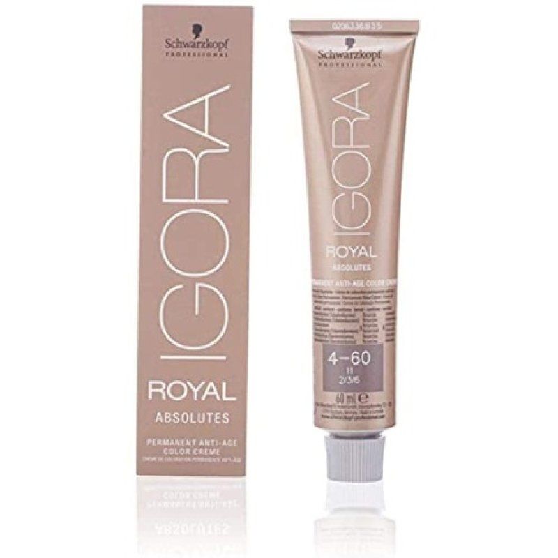Schwarzkopf Igora Royal Absolutes Permanent Hair Colour 4-60 60ml