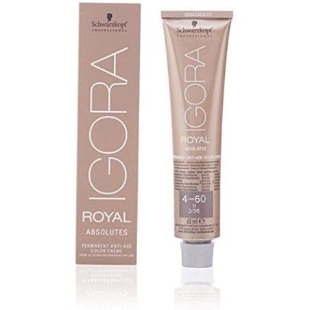 Schwarzkopf Igora Royal Absolutes Permanent Hair Colour 4-60 60ml