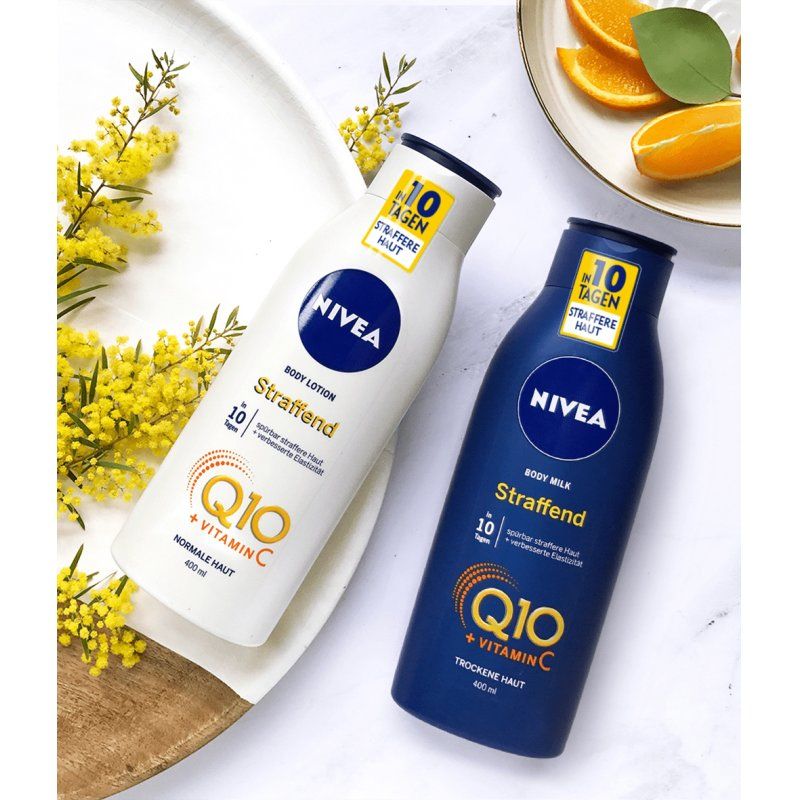 NIVEA Firming Body Milk with Q10 for Dry Skin 400ml