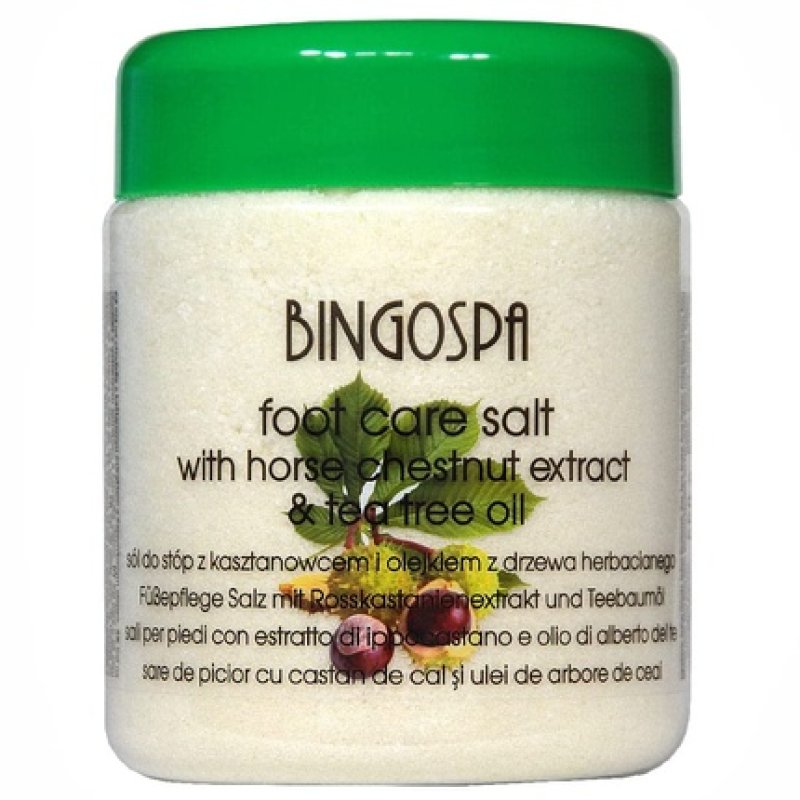 BINGOSPA Foot Salt with Spider Veins 550g