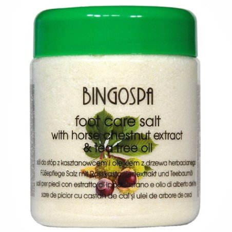 BINGOSPA Foot Salt with Spider Veins 550g