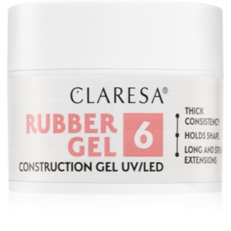 Claresa Rubber Gel Construction Gel Uvled 45 G
