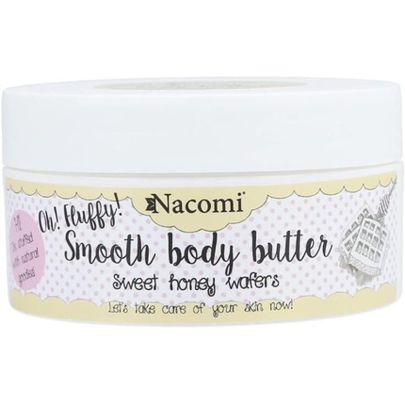 Nacomi Smooth Body Butter Sweet Honey Wafers 100g