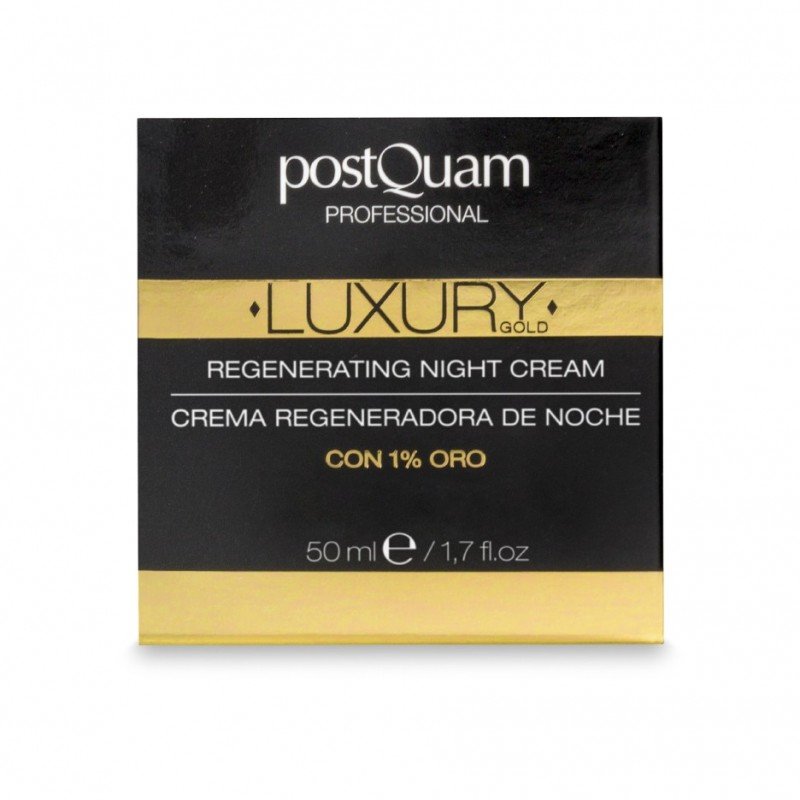 PostQuam Luxury Gold Regenerating Night Cream Face 50 ml
