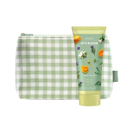 Pupa Milano Body Lotion With A Bag Secret Garden Let's Bloom - 200 Ml