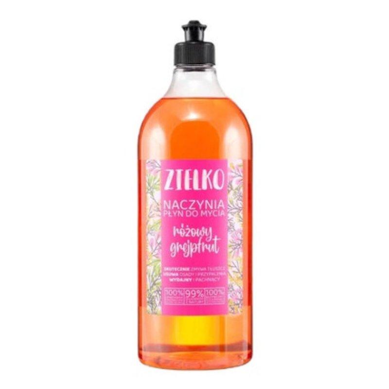 Naczynia Liquid Dish Soap Pink Grapefruit 1000ml Zielko