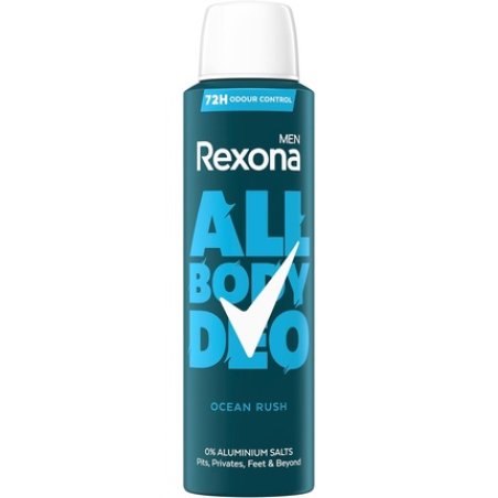 Rexona Aerosol All Over Body Ocean Rush 150ml