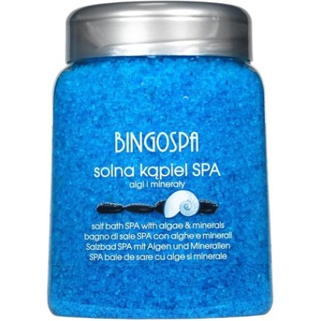 Bingospa Salt Bath Spa with Algae and Minerals 850g