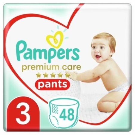Pampers Premium Care Pants Size 3 Midi 6-11 Kg 48 Diapers