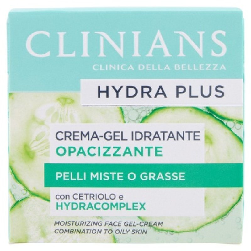 Clinians Hydra Plus Cream-Gel Moisturizing Mattifying 50 Ml