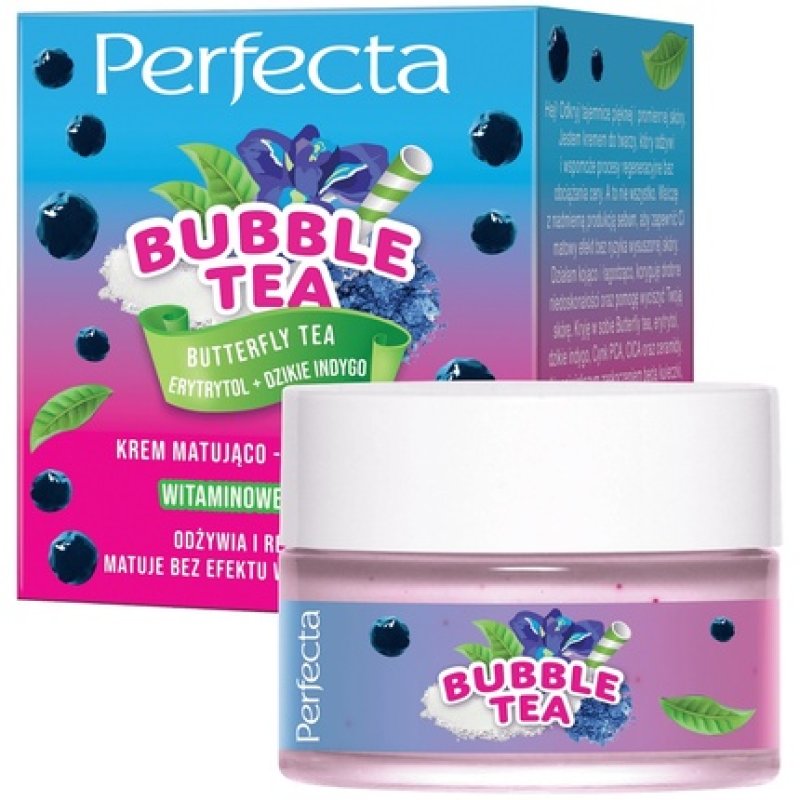 Perfecta Bubble Tea Mattifying-Regenerating Cream 50ml