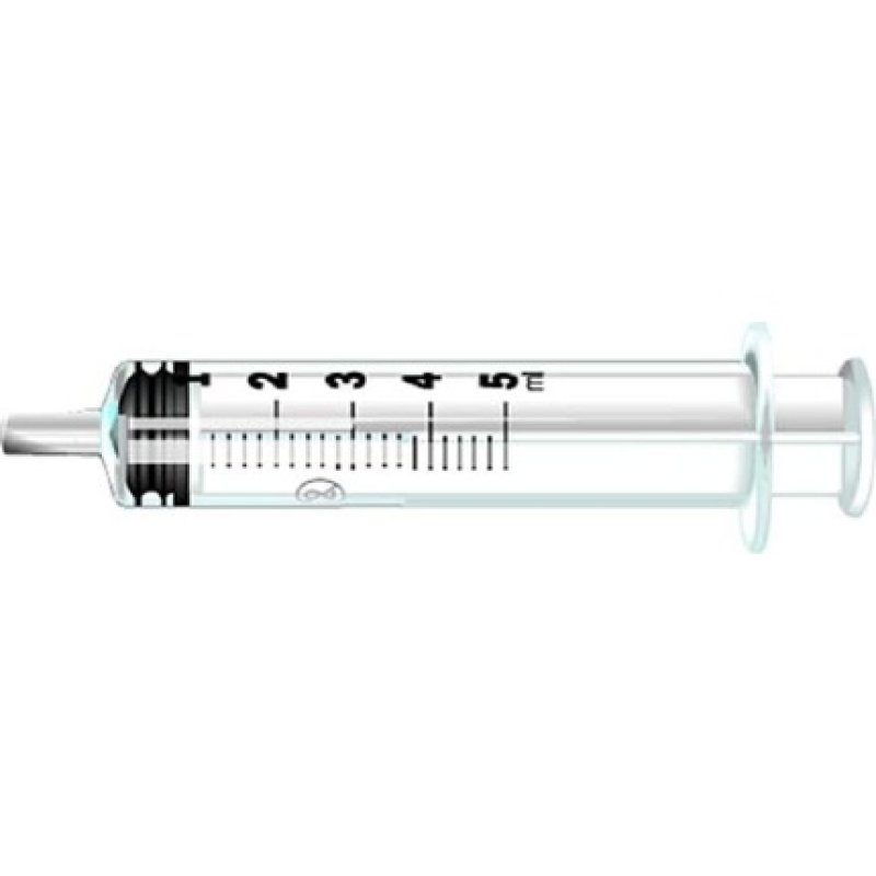 Pic Solution 02075460300300 Central Luer Syringes With Detachable Needle