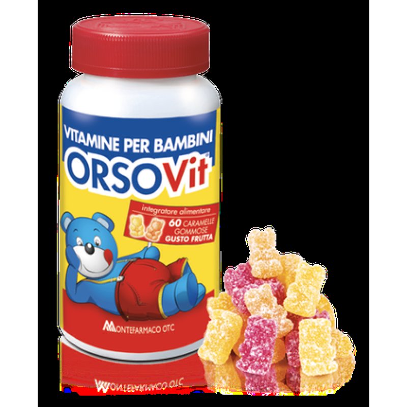Orsovit Multivitamin Montefarmaco 60 Gummy Candies
