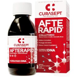 Curasept Afte Rapid Mouthwash Recurrent Aphthae Innovative DNA Formula 125ml