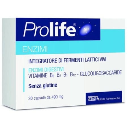 Prolife Enzymes Zeta Pharmaceutical 30 Capsules