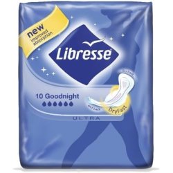 Libresse Ultra Thin Goodnight Wings 10 Pieces