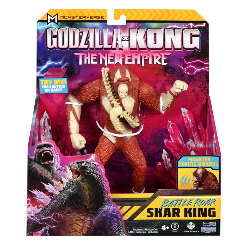 Godzilla x Kong: Le Nouvel Empire figurine Battle Roar Skar King 18 cm