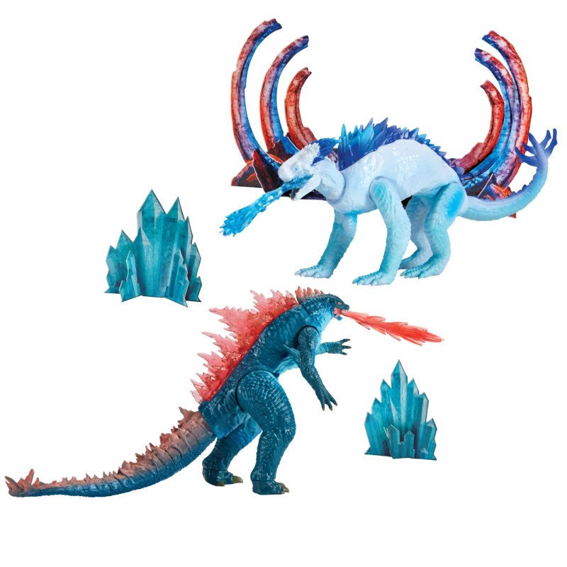Godzilla x Kong : Le Nouvel Empire Diorama 2-Pack Godzilla vs Shimo 15 cm