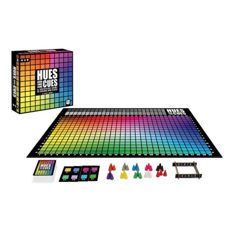 USAopoly Hues and Cues Board game Learning