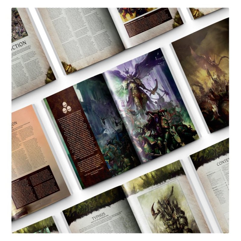 Games Workshop Codex:Death Guard livre Fantaisie Couverture rigide 29 pages