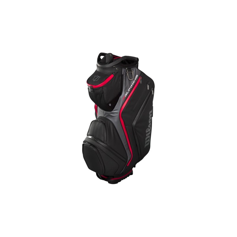 Wilson - Alpine Dry Cart Bag - Black/Grey/Red