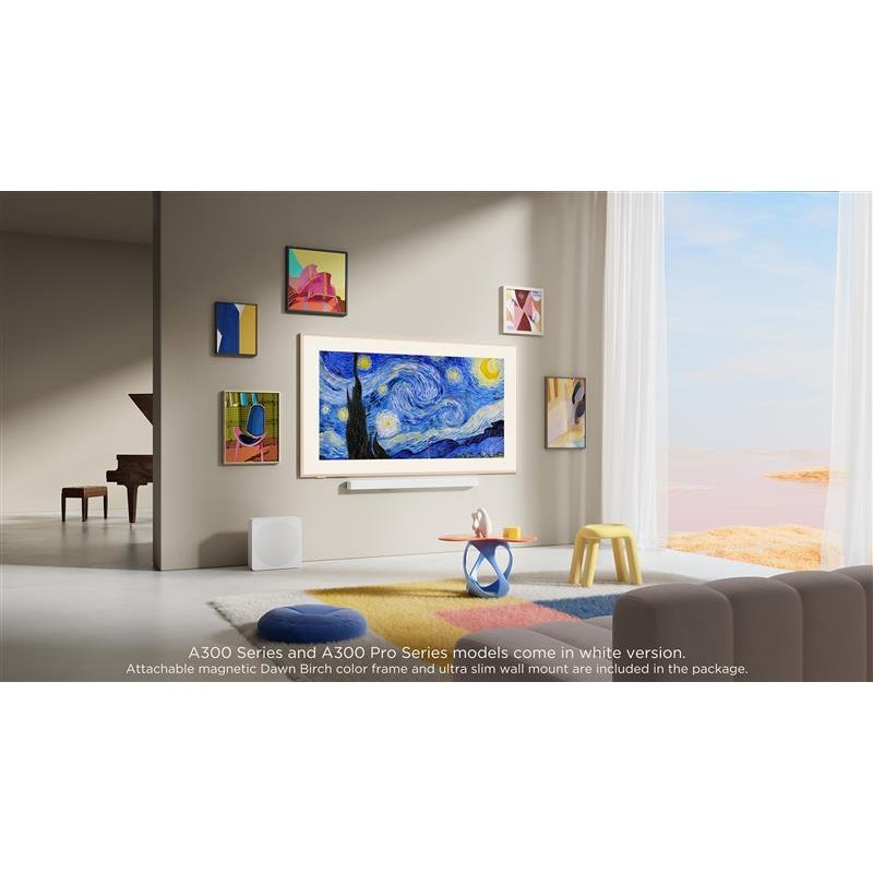 TCL 55A300 Pro 139,7 cm (55") 4K Ultra HD Smart TV Wifi Blanc 450 cd/m²