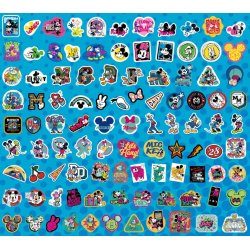 MICKEY & AMIS - Set de 100 Stickers (Display de 20)