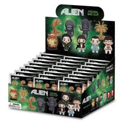 ALIENS (1979) - Series 1 - 3D Foam Bag Clip (Display 24 Pcs)