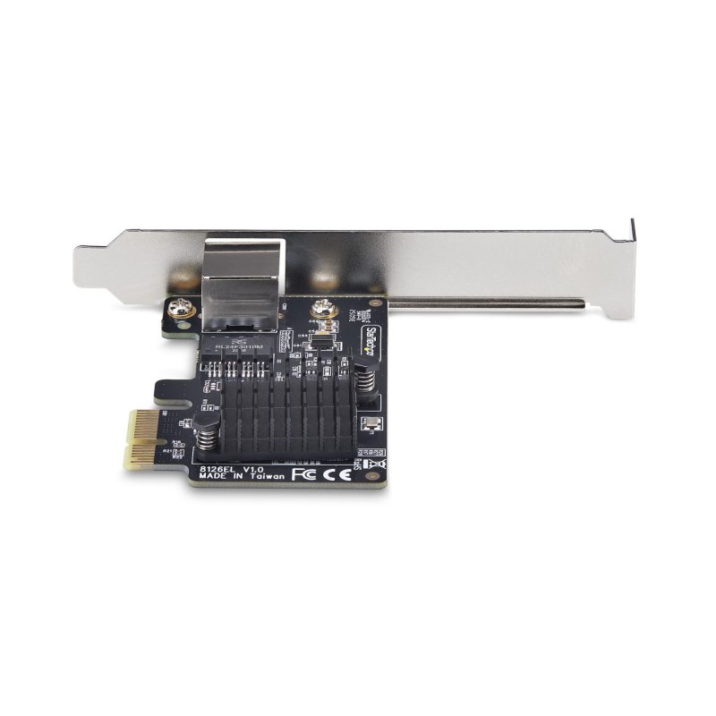 StarTech.com 1-Port 5G Gigabit PCIe Network Adapter Card, 5G/2.5G/1G/100M/10M PCI Express LAN Card, Realtek RTL8126,
