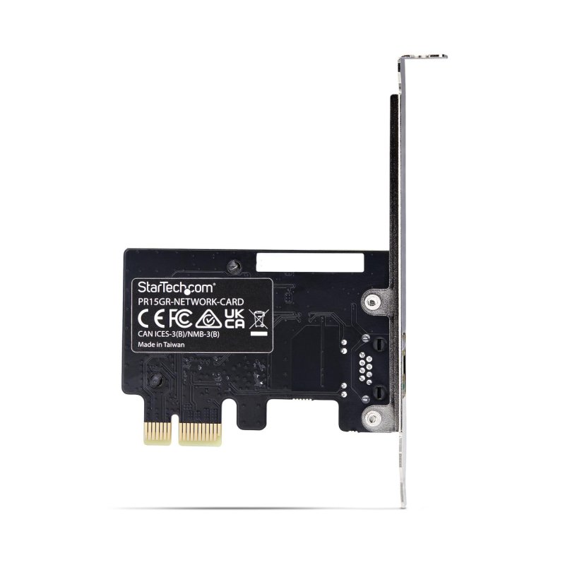 StarTech.com 1-Port 5G Gigabit PCIe Network Adapter Card, 5G/2.5G/1G/100M/10M PCI Express LAN Card, Realtek RTL8126,