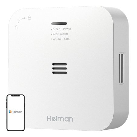 Wireless Alarm CO Heiman HM-720ES-W Interlinked