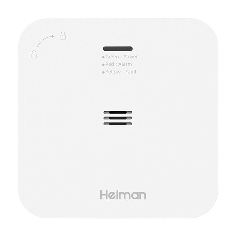 Wireless Alarm CO Heiman HM-720ES-W Interlinked