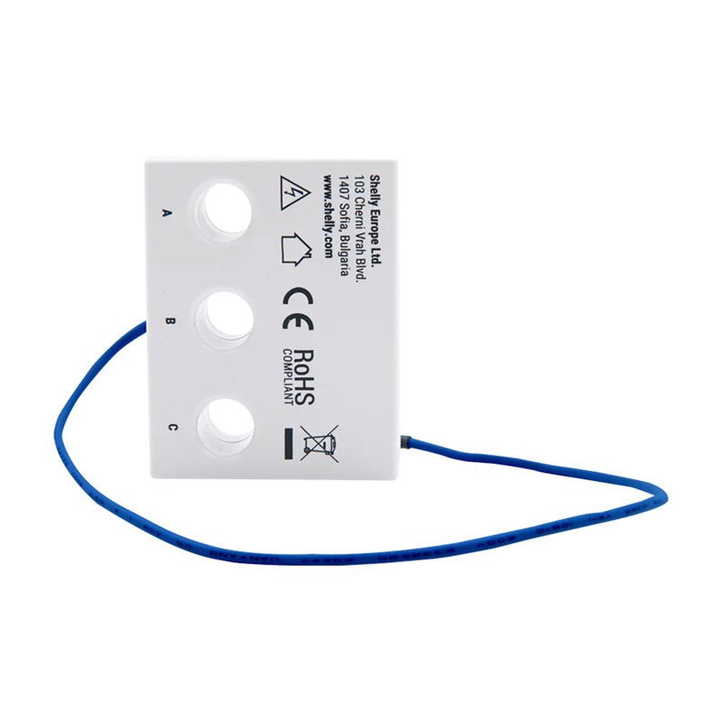 Shelly 3EM-63T Gen3 1/3-channel WiFi energy meter (flat terminal)