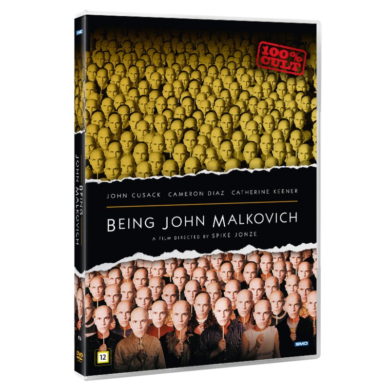Soul Media Being John Malkovich DVD Norvégien