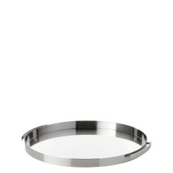 Stelton - Arne Jacobsen Cylinda Serving Tray Ø33.5 cm (Steel)