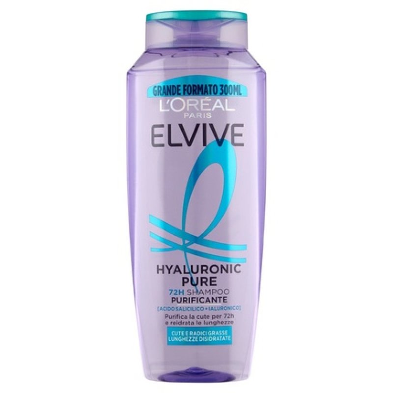 Elvive Shampoo 300ml With Hyaluronic Pure