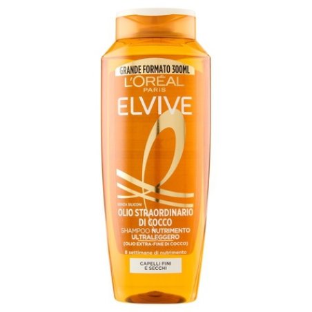 Elvive Shampoo 300ml Nutrient Oil