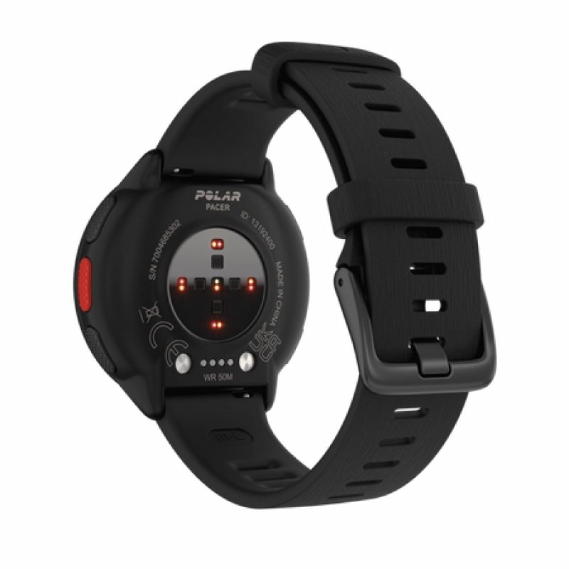 Polar Pacer 3.05 cm (1.2") MIP 45 mm Digital 240 x 240 pixels Black GPS (satellite)