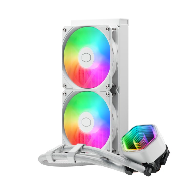 COOLER MASTER MasterLiquid 240 Core II WHITE ARGB