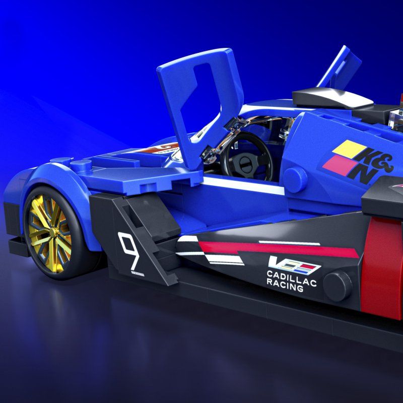 Mattel Brick Shop HW SPEED SERIES CADILLAC