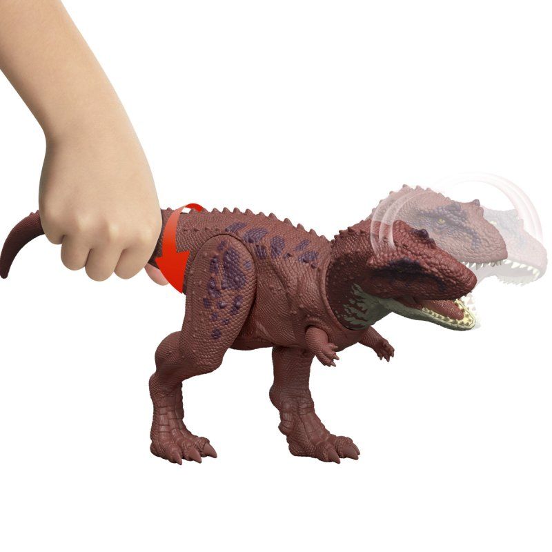 Jurassic World – Figurine articulée Aucasaurus Rugissement féroce