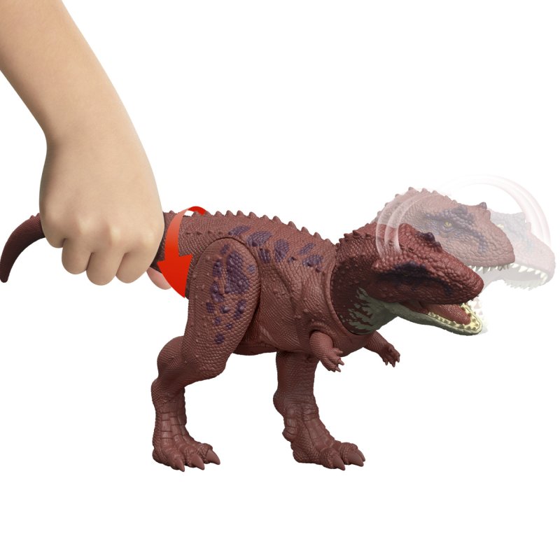 Jurassic World Rebirth Wild Roar Aucasaurus Dinosaur Toy