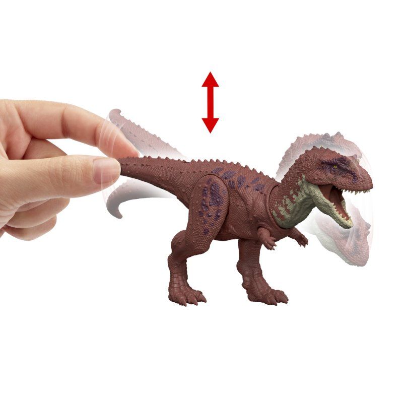 Jurassic World – Figurine articulée Aucasaurus Rugissement féroce
